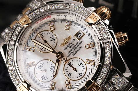 breitling diamanten|Breitling diamond bezel watches.